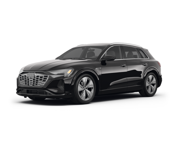 2024 Audi Q8 e-tron Premium Plus, front three-quarter view, paint 1 of 8