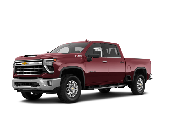 2024 Chevrolet Silverado 3500 HD LTZ, front three-quarter view, paint 1 of 8