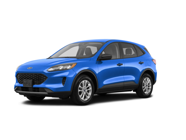 2021 Ford Escape S, front three-quarter view, paint 1 of 4
