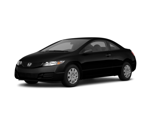 2010 Honda Civic DX, front three-quarter view, paint 1 of 8