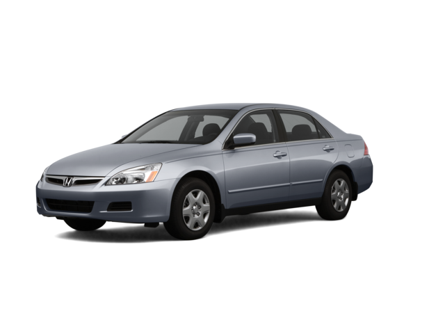 2007 Honda Accord LX, front three-quarter view, paint 1 of 8