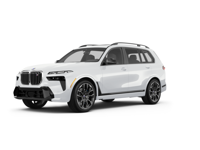 2023 BMW X7 M60i, front three-quarter view, paint 1 of 8