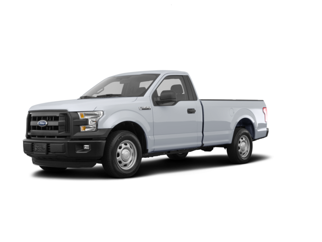 2017 Ford F-150 XL, front three-quarter view, paint 1 of 8