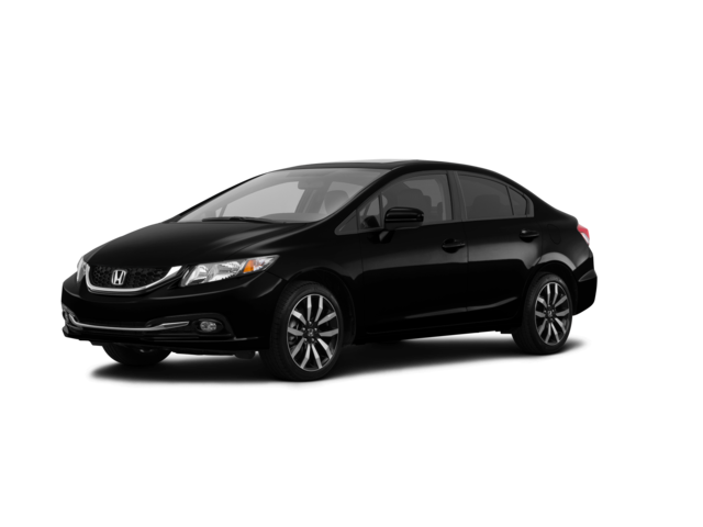 2015 Honda Civic Hybrid, front three-quarter view, paint 1 of 8