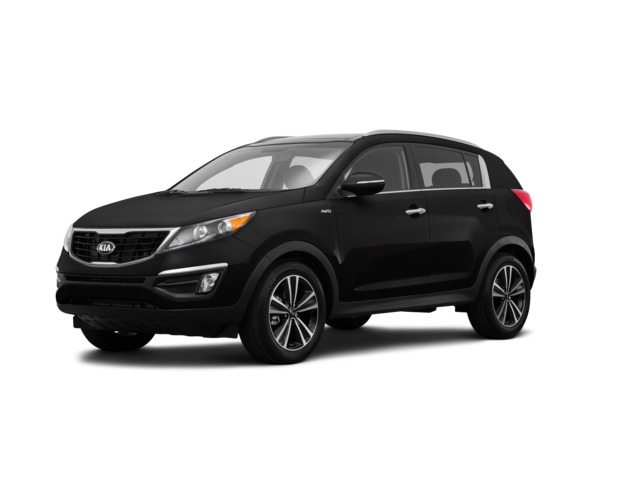 2016 Kia Sportage SX, front three-quarter view, paint 1 of 5
