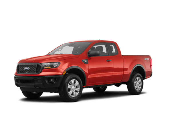 2019 Ford Ranger XL, front three-quarter view, paint 1 of 8