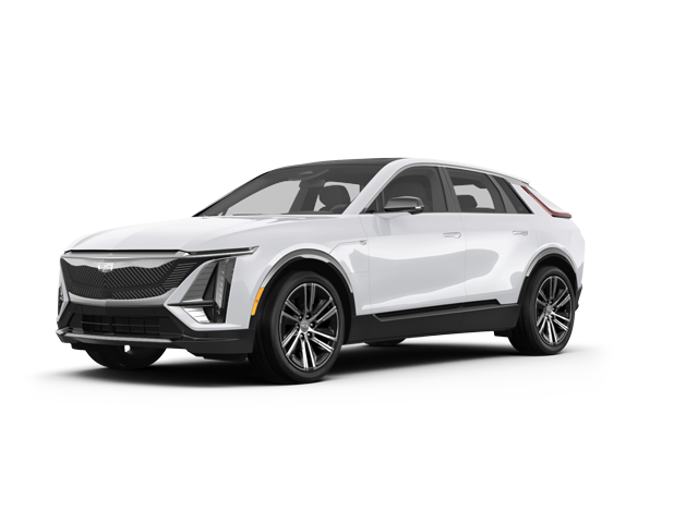 2025 Cadillac LYRIQ Sport 2, front three-quarter view, paint 1 of 8
