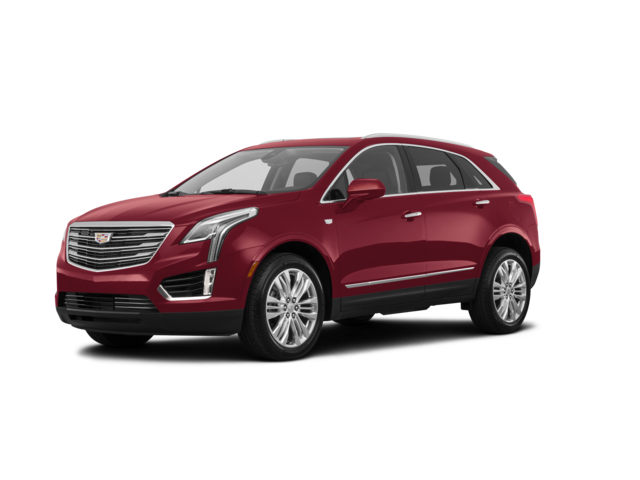 2017 Cadillac XT5 Premium Luxury, front three-quarter view, paint 1 of 8