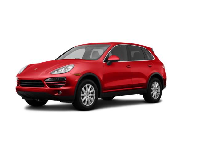 2013 Porsche Cayenne S, front three-quarter view, paint 1 of 8