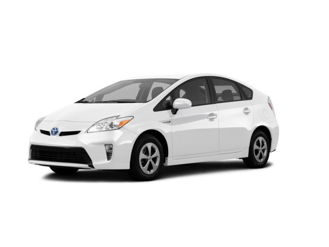 2013 Toyota Prius Three, front three-quarter view, paint 1 of 8