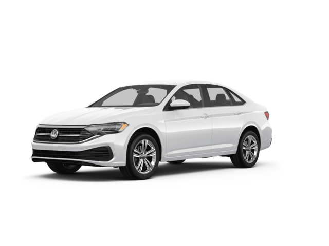 2024 Volkswagen Jetta SE, front three-quarter view, paint 1 of 7