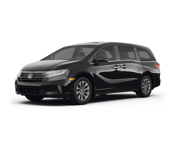 2022 Honda Odyssey EX-L, front three-quarter view, paint 1 of 8