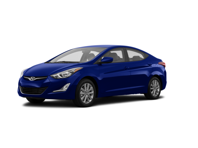2014 Hyundai Elantra SE, front three-quarter view, paint 1 of 8