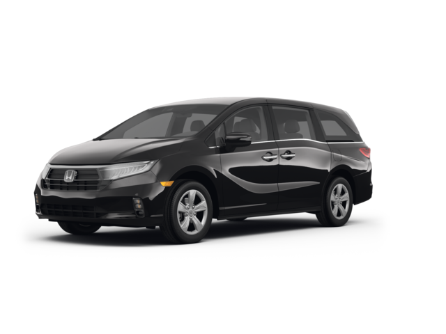 2021 Honda Odyssey EX, front three-quarter view, paint 1 of 8