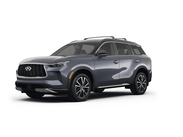 2024 INFINITI QX60 AUTOGRAPH, front three-quarter view, paint 1 of 8