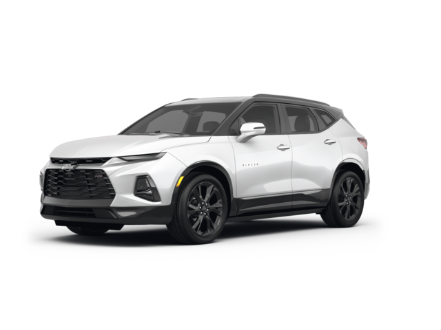 2022 Chevrolet Blazer RS, front three-quarter view, paint 1 of 8