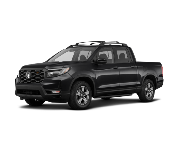 2025 Honda Ridgeline TrailSport+, front three-quarter view, paint 1 of 7