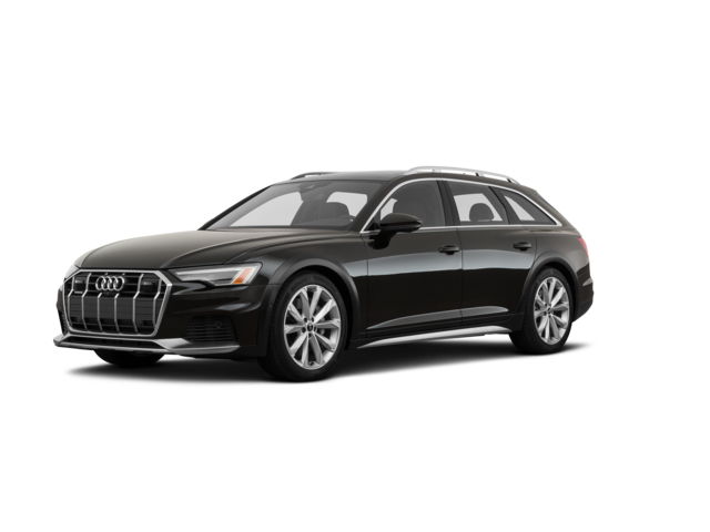 2022 Audi A6 allroad Premium Plus, front three-quarter view, paint 1 of 8