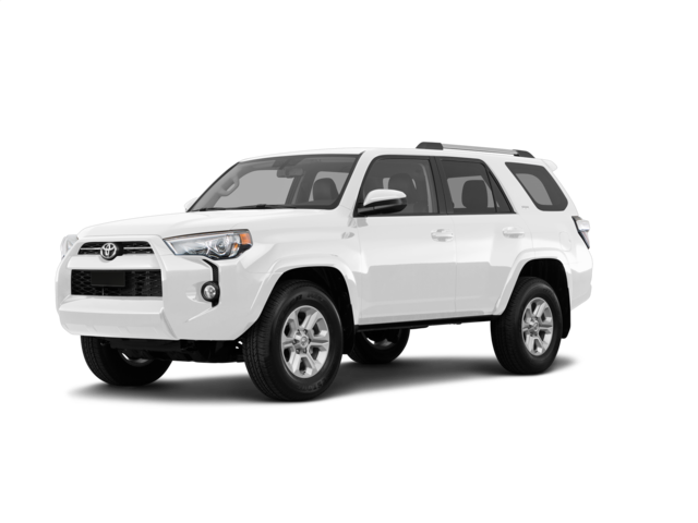 2023 Toyota 4Runner SR5, front three-quarter view, paint 1 of 6