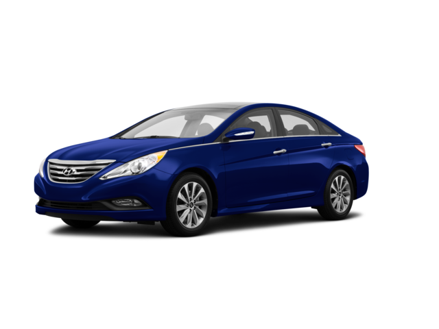 2014 Hyundai Sonata Base, front three-quarter view, paint 1 of 8
