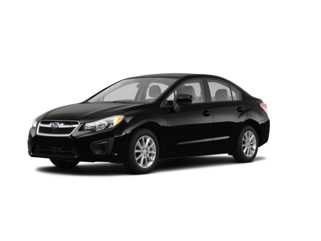 2012 Subaru Impreza 2.0i PZEV, front three-quarter view, paint 1 of 8