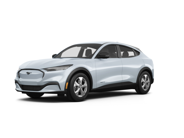 2023 Ford Mustang Mach-E Select, front three-quarter view, paint 1 of 8