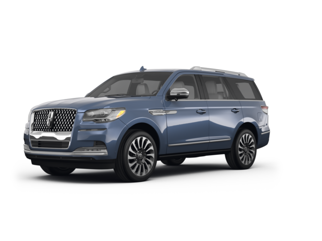 2022 Lincoln Navigator Black Label, front three-quarter view, paint 1 of 8