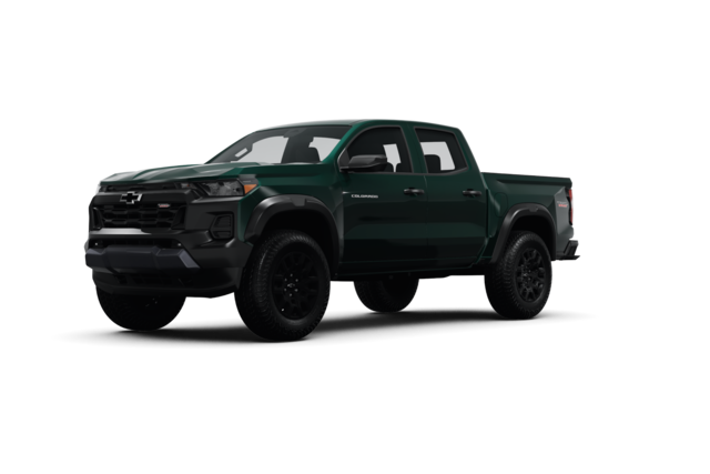 2023 Chevrolet Colorado Trail Boss, front three-quarter view, paint 1 of 8