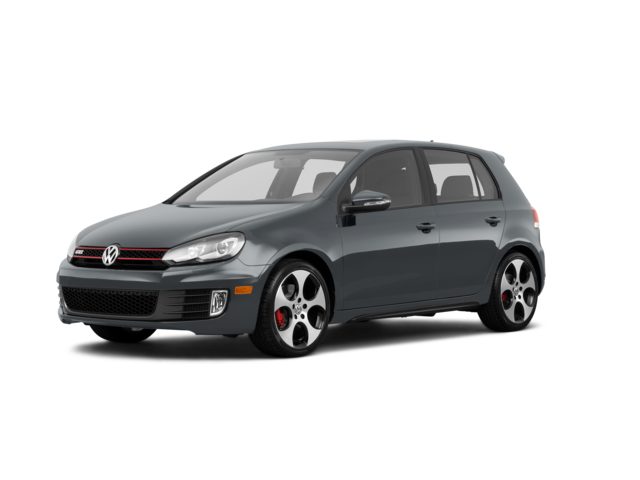 2011 Volkswagen GTI Base, front three-quarter view, paint 1 of 6