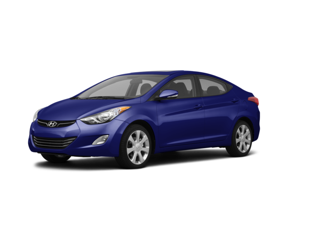 2011 Hyundai Elantra Limited, front three-quarter view, paint 1 of 8