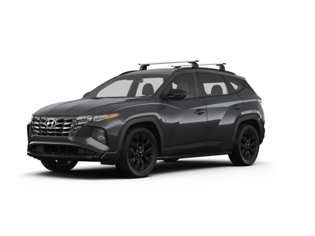 2024 Hyundai Tucson XRT, front three-quarter view, paint 1 of 8
