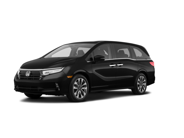 2024 Honda Odyssey EX-L, front three-quarter view, paint 1 of 8