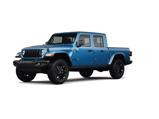 2025 Jeep Gladiator Nighthawk, front three-quarter view, paint 1 of 8