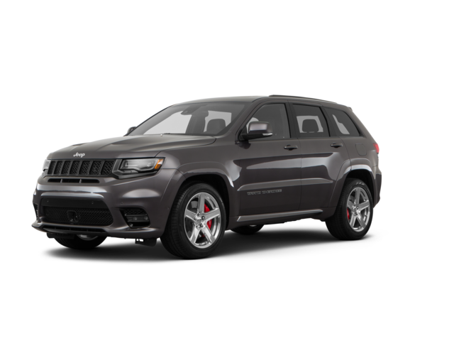 2017 Jeep Grand Cherokee SRT, front three-quarter view, paint 1 of 8