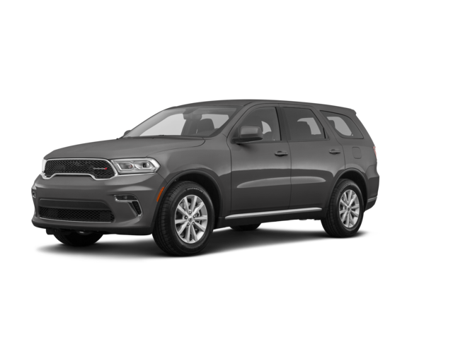 2021 Dodge Durango SXT, front three-quarter view, paint 1 of 8