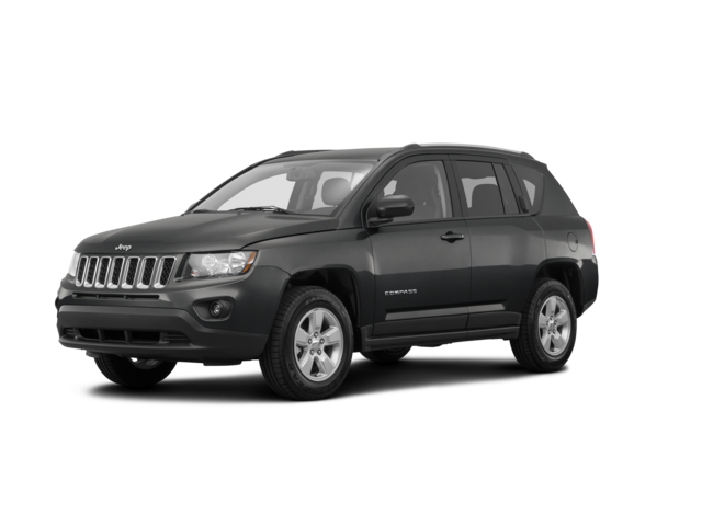2016 Jeep Compass Sport, front three-quarter view, paint 1 of 8