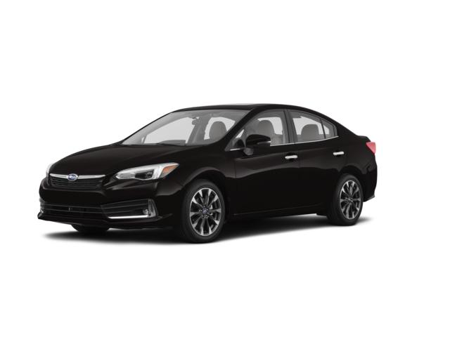 2020 Subaru Impreza Base, front three-quarter view, paint 1 of 8