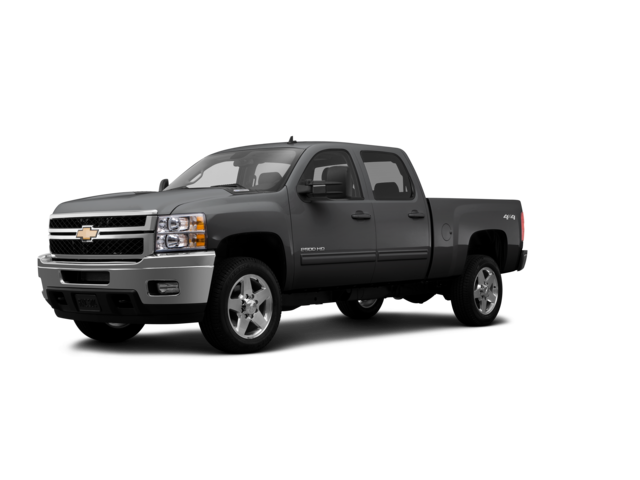 2014 Chevrolet Silverado 2500 HD LTZ, front three-quarter view, paint 1 of 8