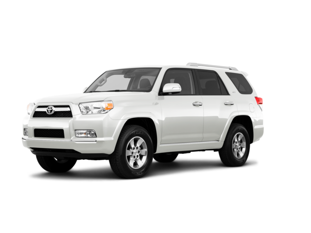 2010 Toyota 4Runner SR5, front three-quarter view, paint 1 of 6