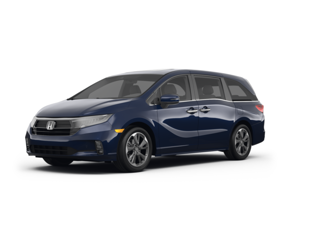2022 Honda Odyssey Elite, front three-quarter view, paint 1 of 8