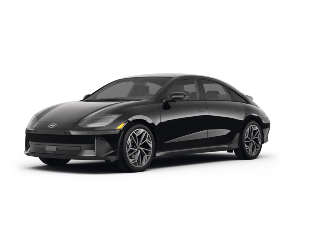 2024 Hyundai Ioniq 6 SEL, front three-quarter view, paint 1 of 7
