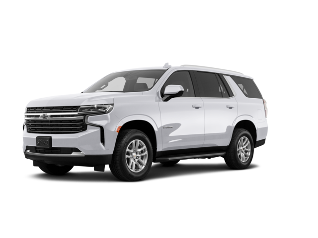2021 Chevrolet Tahoe RST, front three-quarter view, paint 1 of 8