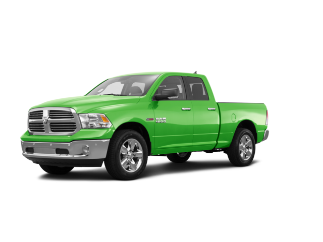 2016 Ram 1500 Big Horn, front three-quarter view, paint 1 of 8