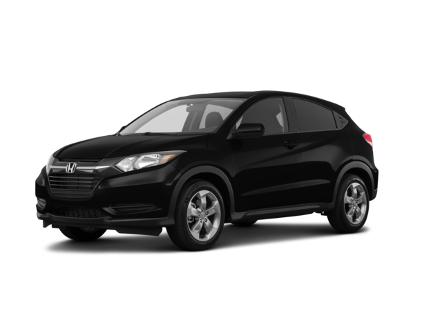 2017 Honda HR-V LX, front three-quarter view, paint 1 of 8