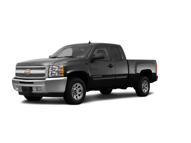 2012 Chevrolet Silverado 1500 LS, front three-quarter view, paint 1 of 8