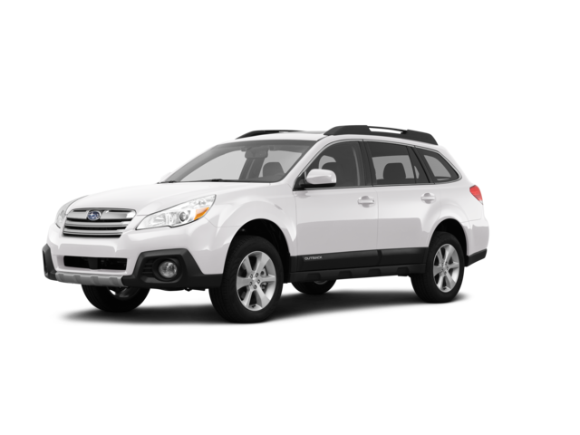 2014 Subaru Outback 3.6R Limited, front three-quarter view, paint 1 of 8
