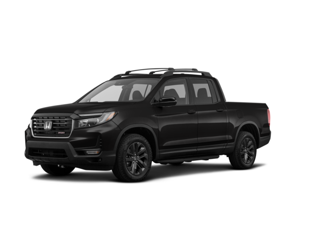 2022 Honda Ridgeline Sport, front three-quarter view, paint 1 of 8