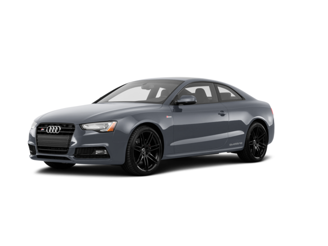 2017 Audi S5 quattro, front three-quarter view, paint 1 of 8