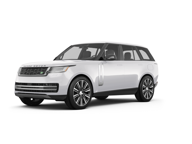 2025 Land Rover Range Rover P400 SE, front three-quarter view, paint 1 of 8