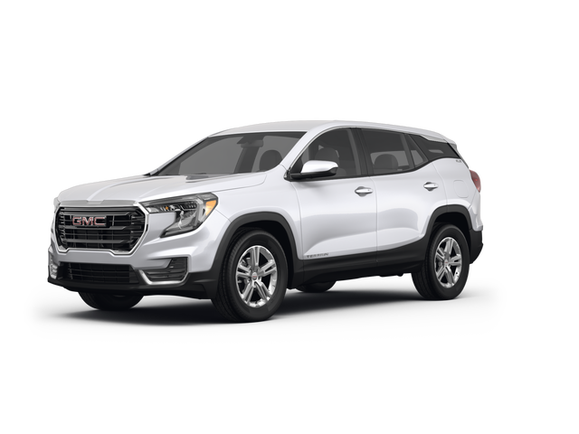 2024 GMC Terrain SLE, front three-quarter view, paint 1 of 8